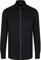 EMPORIO ARMANI Black Logo Print Long Sleeve Button-Up Shirt 6R1C87-1K1XZ-10094 EMPORIO ARMANI Black Logo Print Long Sleeve Button-Up Shirt 6R1C87-1K1XZ-10094