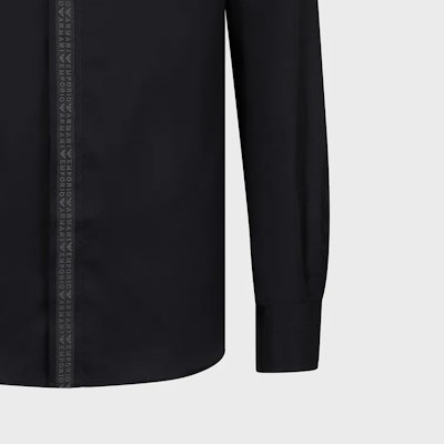 EMPORIO ARMANI Black Logo Print Long Sleeve Button-Up Shirt 6R1C87-1K1XZ-10094 Purchase EMPORIO ARMANI Black Logo Print Long Sleeve Button-Up Shirt 6R1C87-1K1XZ-10094