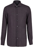 Emporio Armani Black Logo Printed Long Sleeve Shirt. 6R1CN1-1NKGZ-1F054 Emporio Armani Black Logo Printed Long Sleeve Shirt. 6R1CN1-1NKGZ-1F054