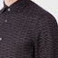 Sizing 엠포리오 아르마니 블랙 로고 프린트 긴팔 셔츠. 6R1CN1-1NKGZ-1F054