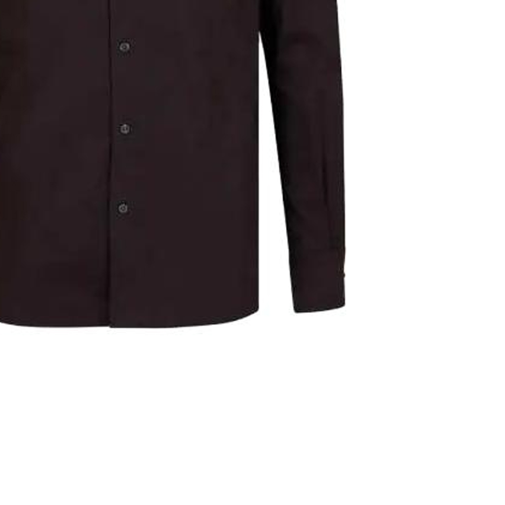 Sizing エンポリオアルマーニ ブラック 長袖 ボタンアップシャツ 6R1C86-1NVYZ-F087