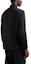 Shop EMPORIO ARMANI Black Long Sleeve Straight Fit Jacquard Pattern Shirt 6D1C86-1NIUZ-F019