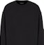 Lookbook EMPORIO ARMANI 黑色寬鬆版老鷹刺繡標誌運動衫 6D1MD4-1JTAZ-0999