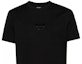 Sizing EMPORIO ARMANI Black Loose Fit Embroidered Eagle Tee SS24. 3D1TH0-1JOCZ