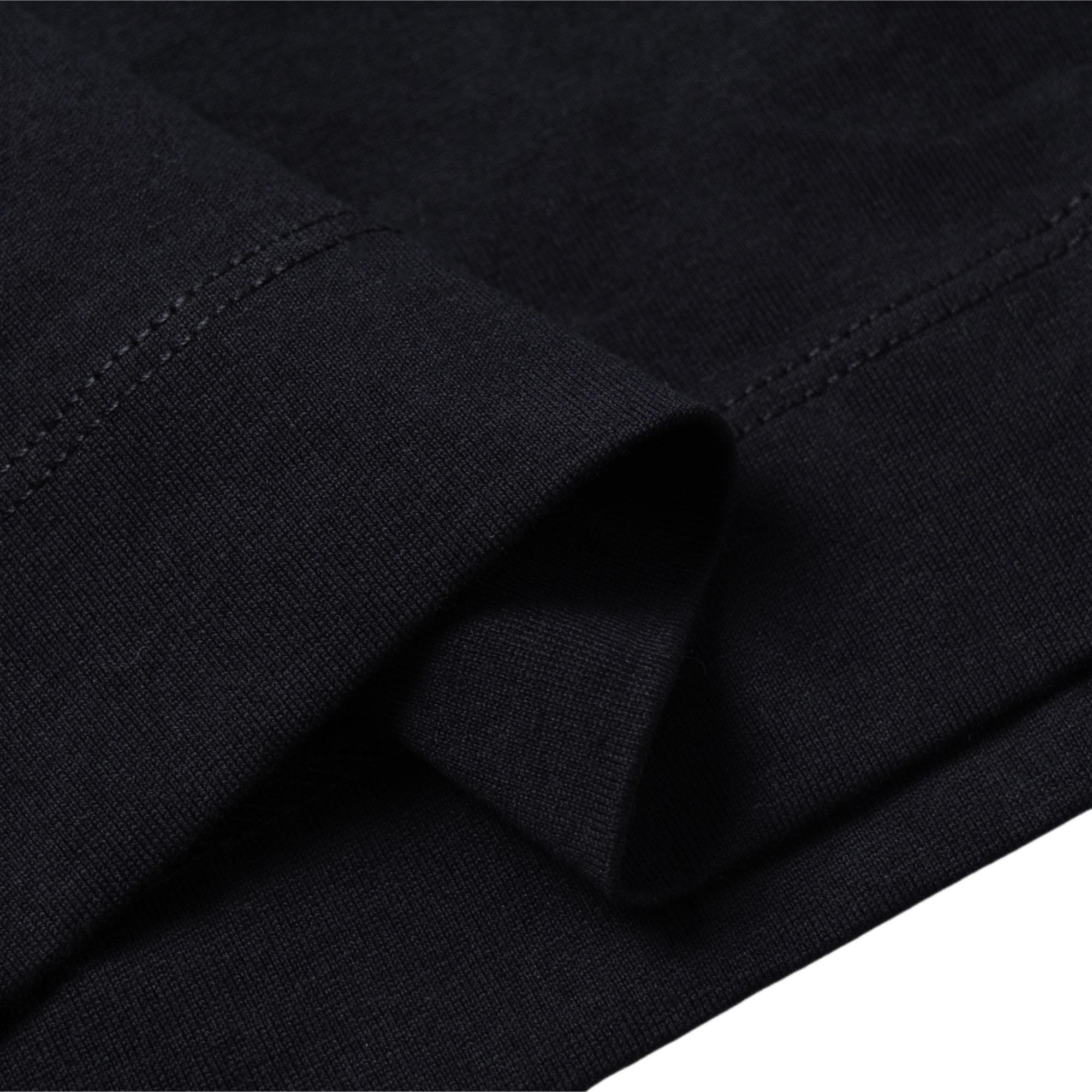 Purchase EMPORIO ARMANI 黑色寬鬆版LOGO字母印花短袖T恤 EM000780-AF12926-UC001