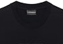 Sizing EMPORIO ARMANI 黑色寬鬆版LOGO字母印花短袖T恤 EM000780-AF12926-UC001