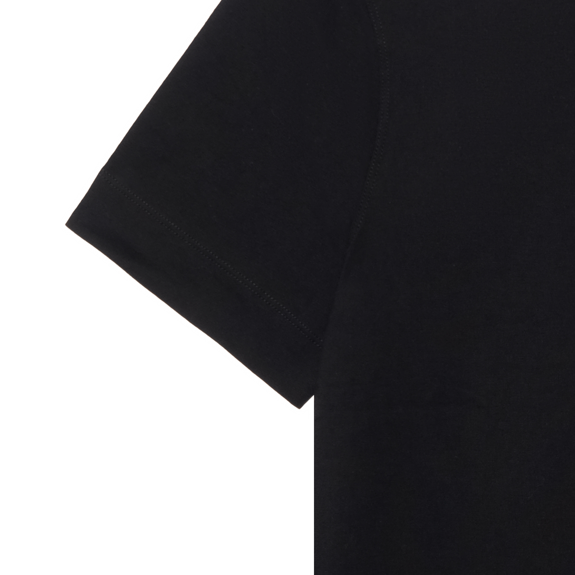 Cheap EMPORIO ARMANI 黑色寬鬆版LOGO字母印花短袖T恤 EM000780-AF12926-UC001