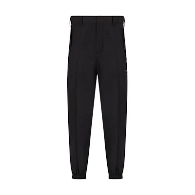 Emporio Armani Black Mid-Rise Jogger Pants. 3D1PC6-1NAVZ-0999