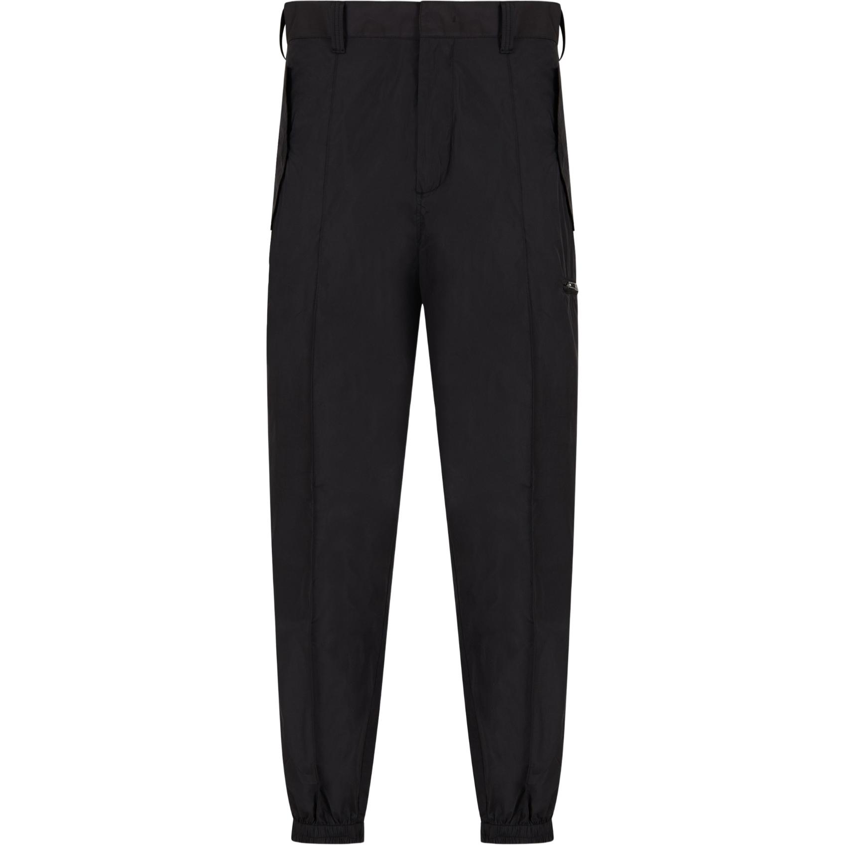 Order Celana Jogger Emporio Armani Hitam Mid-Rise. 3D1PC6-1NAVZ-0999