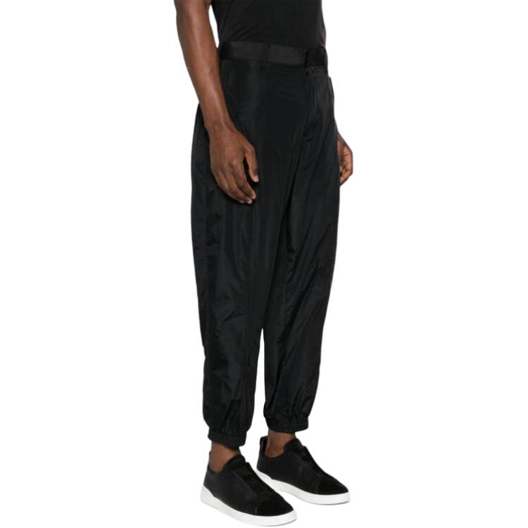 Purchase Celana Jogger Emporio Armani Hitam Mid-Rise. 3D1PC6-1NAVZ-0999