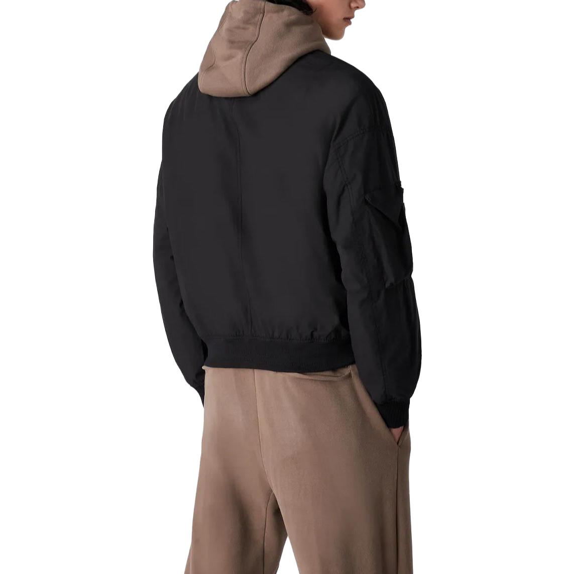 Emporio Armani  Black Multi-Pocket Zip-Up Jacket with Stand Collar. 3R1BS31-NVTZ1-0999 圖 6