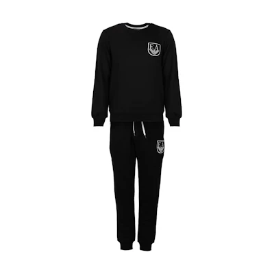 Emporio Armani Black Pattern Print Short Sleeve Jogger Tracksuit. 111943-3R573-00020