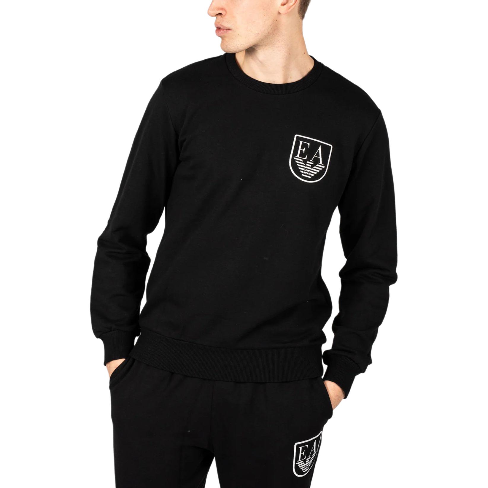 Emporio Armani  Black Pattern Print Short Sleeve Jogger Tracksuit. 111943-3R573-00020 圖 7