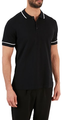 エンポリオ アルマーニ ブラック ポロシャツ アニマル文字プリントデザイン. 3K1F8P-1JM2Z-0022 Purchase エンポリオ アルマーニ ブラック ポロシャツ アニマル文字プリントデザイン. 3K1F8P-1JM2Z-0022