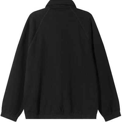 Emporio Armani Black Pullover Sweatshirt with Logo Embroidery SS24. 3D1MDT-1JWPZ-0999 Lookbook Emporio Armani Black Pullover Sweatshirt with Logo Embroidery SS24. 3D1MDT-1JWPZ-0999