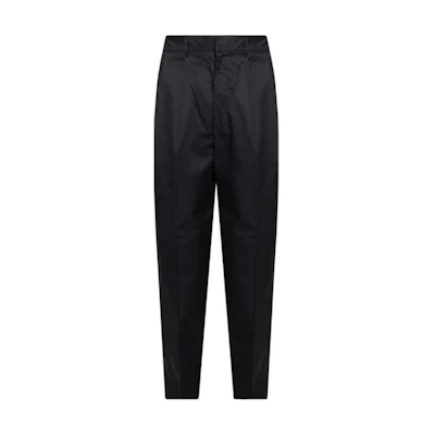 EMPORIO ARMANI Black Slim Fit Low-Rise Casual Straight Trousers 6R1PP6-1NBB-Z0999