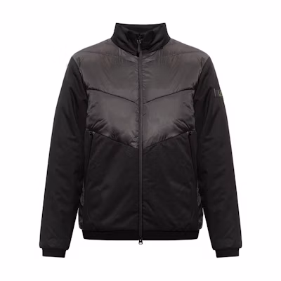 EMPORIO ARMANI Black Slim Fit Solid Stand Collar Zip Jacket 6LPB02-PN5ZZ-1200