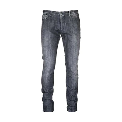 Emporio Armani Black Slim Fit Straight Leg Jeans SS22. 3G1J06-1D5PZ-0006