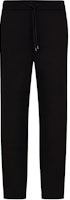 Emporio Armani Black Solid Casual Knit Pants with Side Pockets. 3D1P74-1JOQZ-10999 Emporio Armani Black Solid Casual Knit Pants with Side Pockets. 3D1P74-1JOQZ-10999