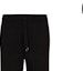 Shop Emporio Armani Black Solid Casual Knit Pants with Side Pockets. 3D1P74-1JOQZ-10999