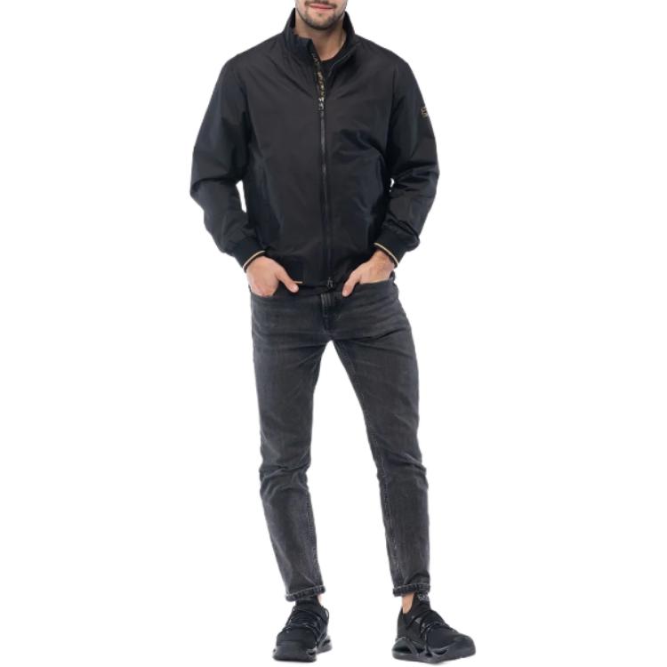 Emporio Armani  Black Solid Color Short Jacket Long-Sleeve Outerwear. 3DPB07-PN27Z-0208 圖 4