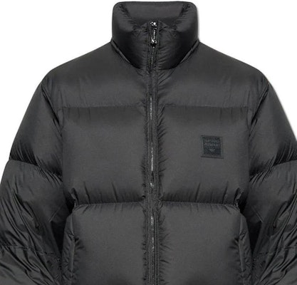 EMPORIO ARMANI Chaqueta Negra Acolchada con Cremallera y Logo Patch. 6D1BF6-1NQTZ-0999 2