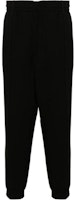 Emporio Armani Black Solid Mid-Rise Tapered Elastic Casual Pants 3D1P75-1JHSZ-0999 Emporio Armani Black Solid Mid-Rise Tapered Elastic Casual Pants 3D1P75-1JHSZ-0999