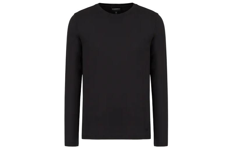 Order Emporio Armani  Black Solid Pullover Crewneck Sweater FW22 8N1T821-J2VZ1-0999