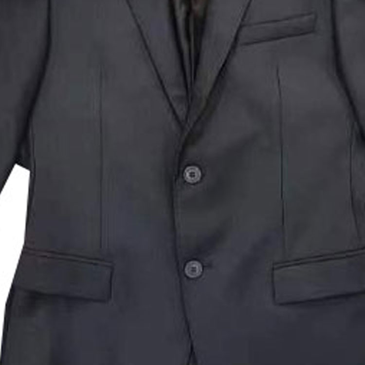 Purchase EMPORIO ARMANI 黑色純羊毛單排扣休閒西裝外套 01G180-01047-999