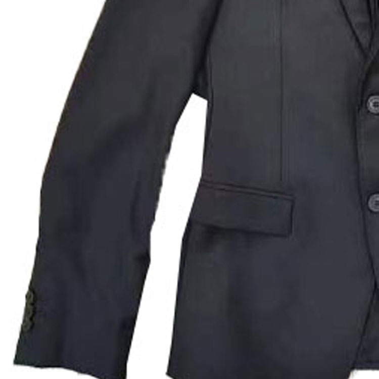 Details for EMPORIO ARMANI 黑色純羊毛單排扣休閒西裝外套 01G180-01047-999