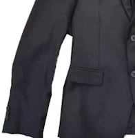 Details for EMPORIO ARMANI Blazer Negro Casual de Lana Sólida con Botonadura Simple. 01G180-01047-999