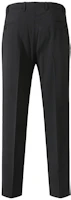 Lookbook EMPORIO ARMANI 黑色固體拉鍊百褶休閒西裝褲 SS24. H41P0M-01504-999