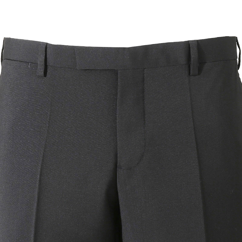 Purchase EMPORIO ARMANI Seluar Kasual Hitam Zip-Pleated SS24. H41P0M-01504-999