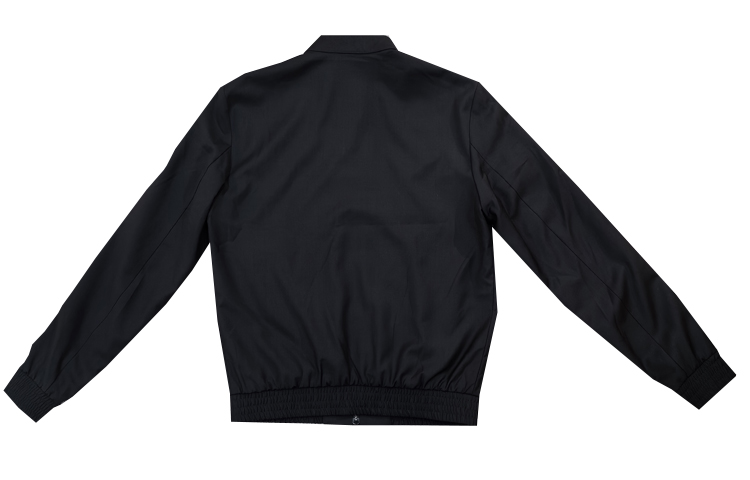 EMPORIO ARMANI  Black Solid Zip-Up Jacket H41R28-E1033-999 圖 3