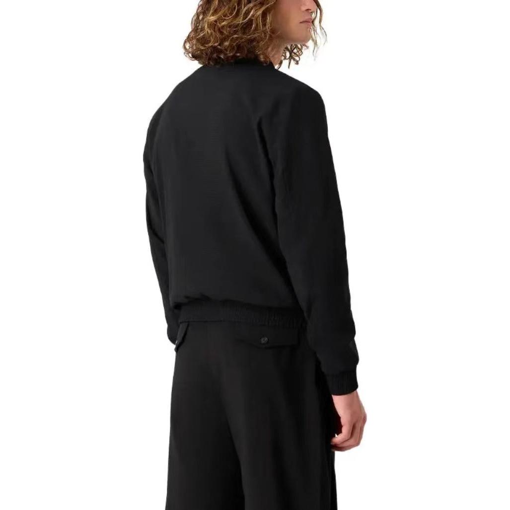 EMPORIO ARMANI  Black Solid Zip-Up Jacket H41R28-E1033-999 圖 6