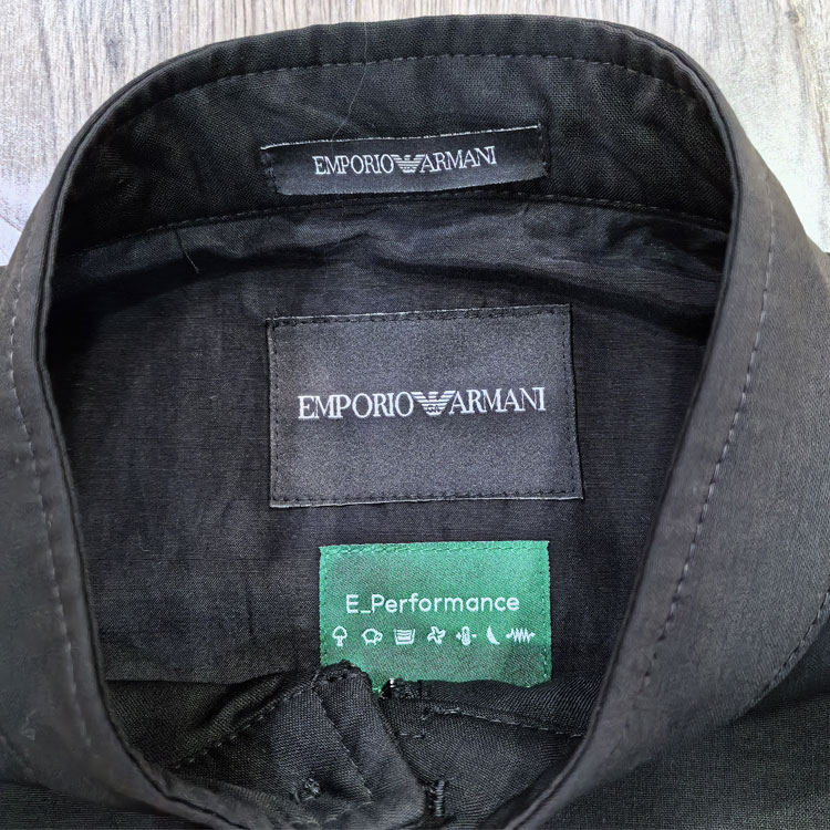 EMPORIO ARMANI  Black Solid Zip-Up Jacket H41R28-E1033-999 圖 7