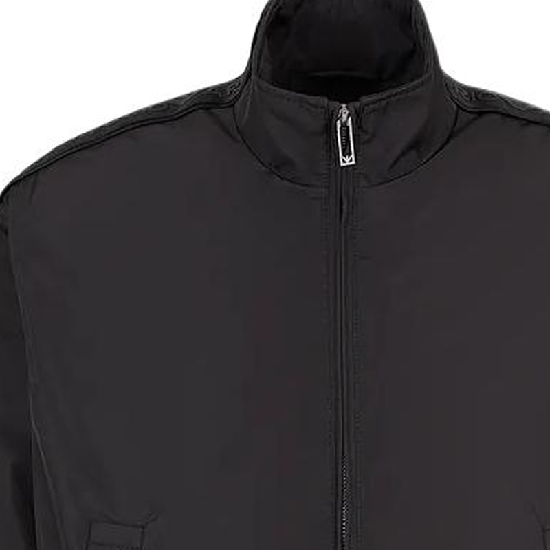 Emporio Armani  Black Solid Zip-Up Jacket Long Sleeve Casual Outerwear 3D1BH0-1NMPZ-10999 圖 7