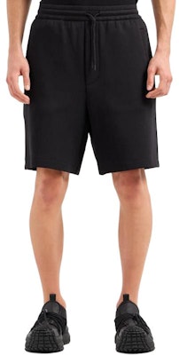 EMPORIO ARMANI Black Stretch Casual Shorts with Solid Color Design. 3D1P69-1JHSZ-0999 Lookbook EMPORIO ARMANI Black Stretch Casual Shorts with Solid Color Design. 3D1P69-1JHSZ-0999