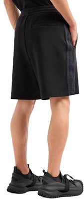 EMPORIO ARMANI Black Stretch Casual Shorts with Solid Color Design. 3D1P69-1JHSZ-0999 Shop EMPORIO ARMANI Black Stretch Casual Shorts with Solid Color Design. 3D1P69-1JHSZ-0999