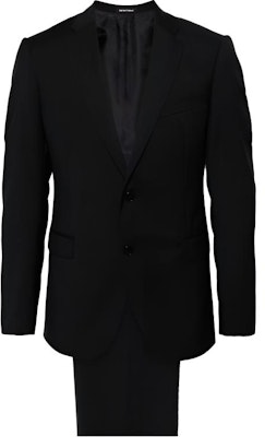 Emporio Armani Suit Hitam - Blazer & Seluar Solid dengan Satu Butang EM000478-TE10155-UB081 Buy Emporio Armani Suit Hitam - Blazer & Seluar Solid dengan Satu Butang EM000478-TE10155-UB081