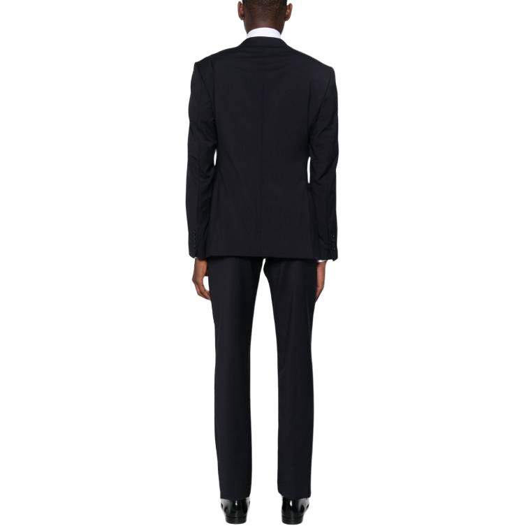 Details for Emporio Armani Suit Hitam - Blazer & Seluar Solid dengan Satu Butang EM000478-TE10155-UB081