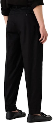 EMPORIO ARMANI 黑色拉链口袋锥形休闲裤 SS24. 3D1PE1-1NQTZ-0999 Shop EMPORIO ARMANI 黑色拉链口袋锥形休闲裤 SS24. 3D1PE1-1NQTZ-0999