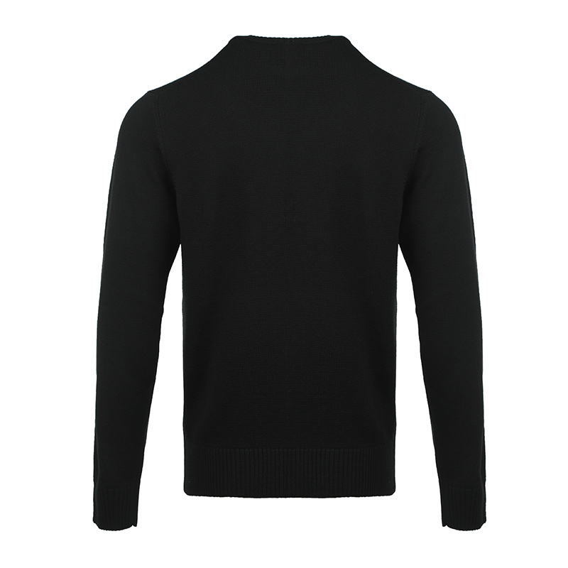 EMPORIO ARMANI  Black Wool Crewneck Sweater 8N1MVA-1M67Z-0999 圖 3