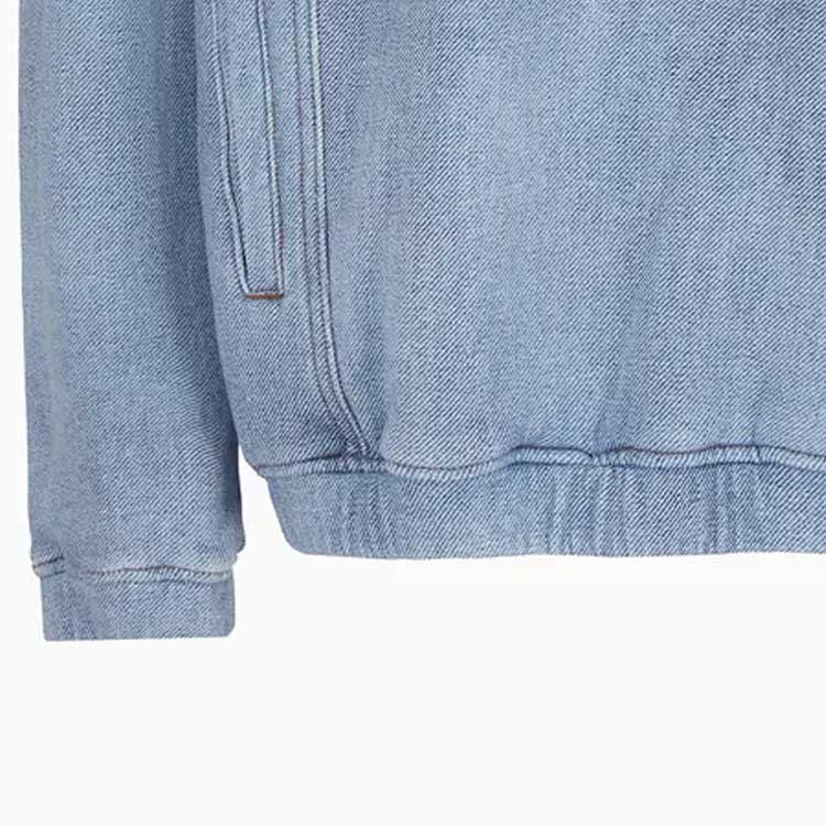 EMPORIO ARMANI  Blue Hoodie with Logo Print and Drawstring Design. 3D1MEG-1JWPZ-F917 圖 7