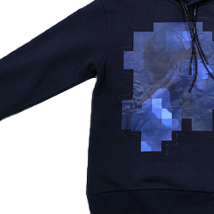 Cheap 埃莫里奥阿玛尼蓝色连帽衫带标志印花设计 6R1M7Q-1JT2Z-0922