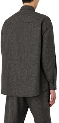 Emporio Armani Baju Polo Lengan Panjang Corak Houndstooth Biru. H41F33-E1204-1992 Shop Emporio Armani Baju Polo Lengan Panjang Corak Houndstooth Biru. H41F33-E1204-1992