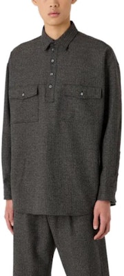 Emporio Armani Baju Polo Lengan Panjang Corak Houndstooth Biru. H41F33-E1204-1992 Purchase Emporio Armani Baju Polo Lengan Panjang Corak Houndstooth Biru. H41F33-E1204-1992