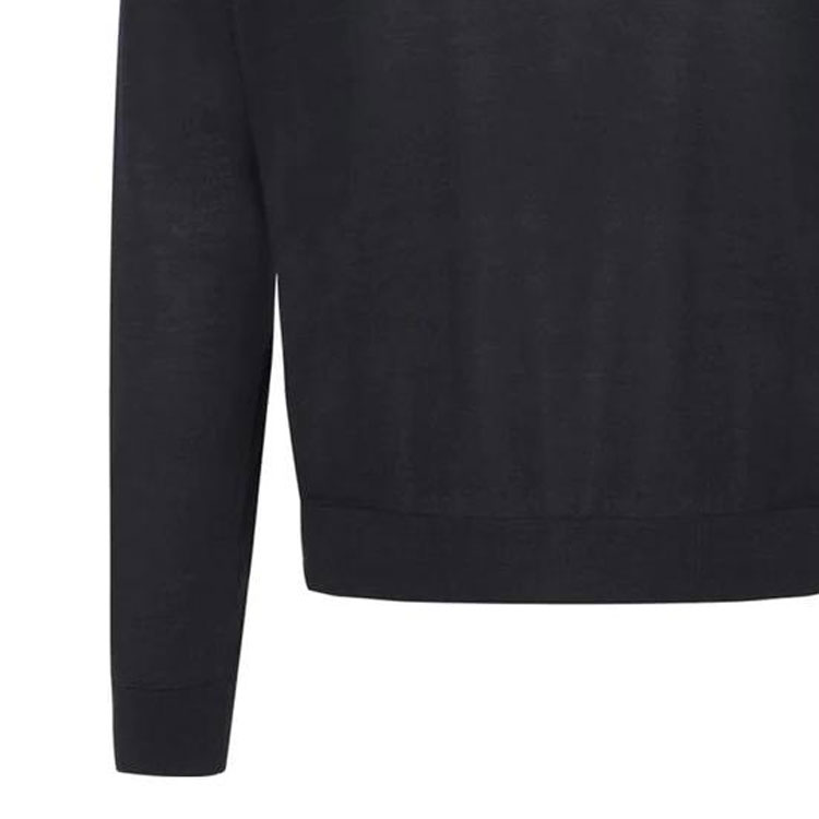 Purchase エンポリオアルマーニ ブルーストライプ クルーネック ニットセーター 長袖 6R1MXG-1MNGZ-0920