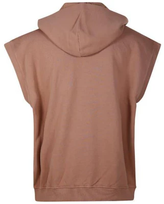 EMPORIO ARMANI Hoodie Coklat Tanpa Lengan Warna Solid Casual Fit. 3D1MFM-1JFMZ-04B3 Lookbook EMPORIO ARMANI Hoodie Coklat Tanpa Lengan Warna Solid Casual Fit. 3D1MFM-1JFMZ-04B3