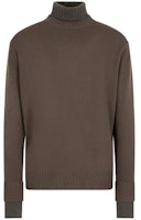 EMPORIO ARMANI Brown Turtleneck Solid Slim-Fit Long Sleeve Sweater. 6R1MY9-1MF9Z-0460 EMPORIO ARMANI Brown Turtleneck Solid Slim-Fit Long Sleeve Sweater. 6R1MY9-1MF9Z-0460